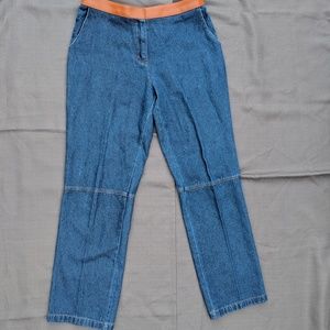 Forenza Jeans 6P Retro Faux Leather Band Pockets